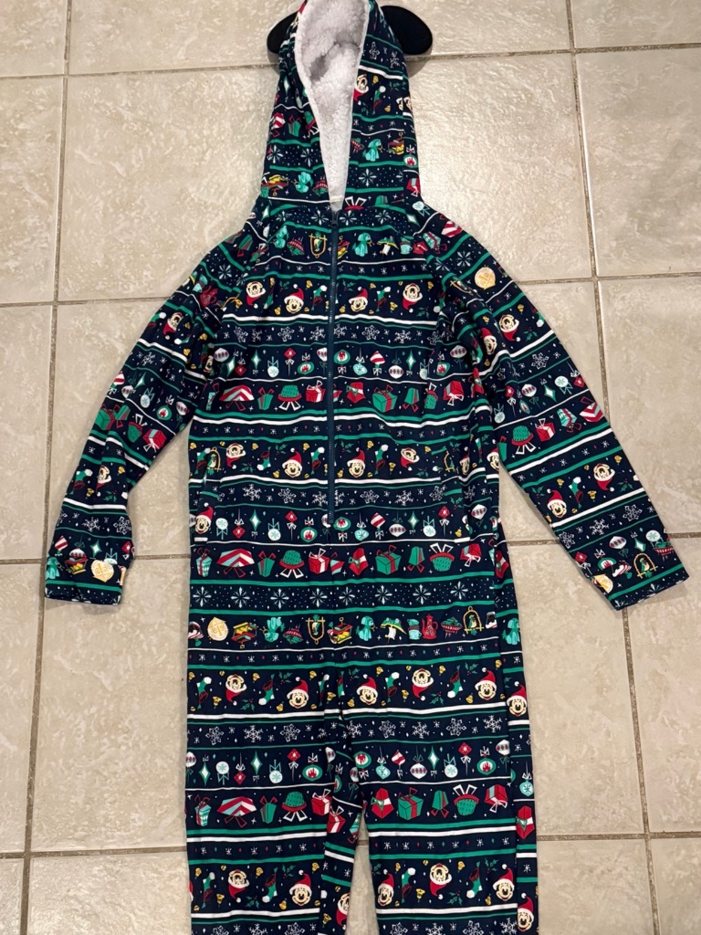 Disney parks Christmas holiday jumpsuit pajama onesie 2020